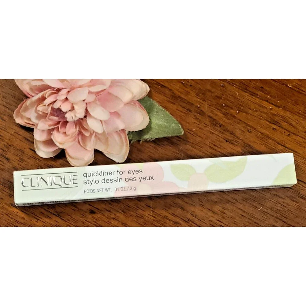 Clinique Quickliner for Eyes Water Resistant 07 REALLY BLACK Full Size .01 oz